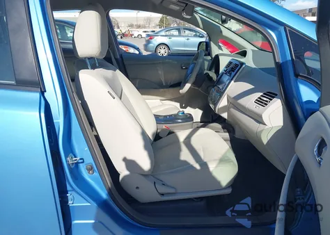 2011 Nissan Leaf Sl из США, поврежденный, VIN JN1AZ0CP3BT004972